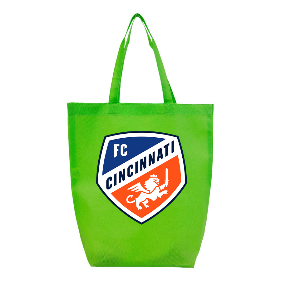 FC Cincinnati Q-Tees Non-Woven Gusset Bottom Tote
